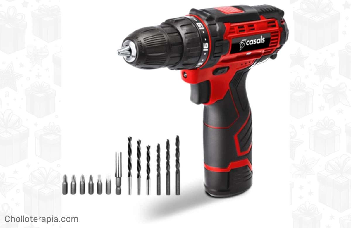 ¡Ahorra tiempo y dinero con este Taladro Atornillador Casals! ¡Compra ahora!