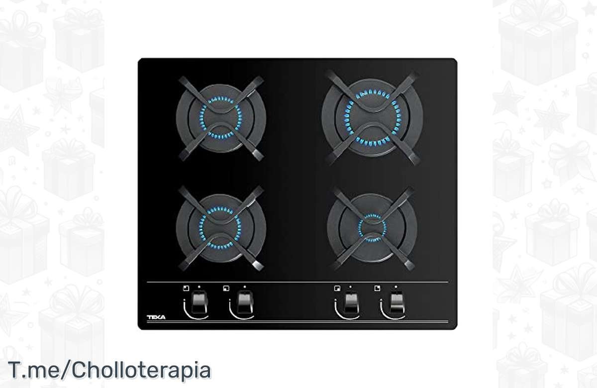¡Ahorra ya con la Placa de Gas Natural Teka GBC de 60 cm! ¡Compra ahora y cocina como un chef!