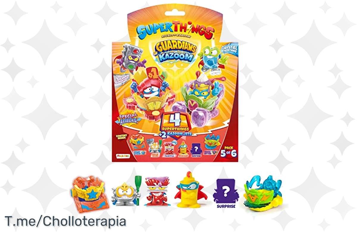 ¡Aprovecha el Pack de 4 Superthings con Capitán Plateado ahora mismo!