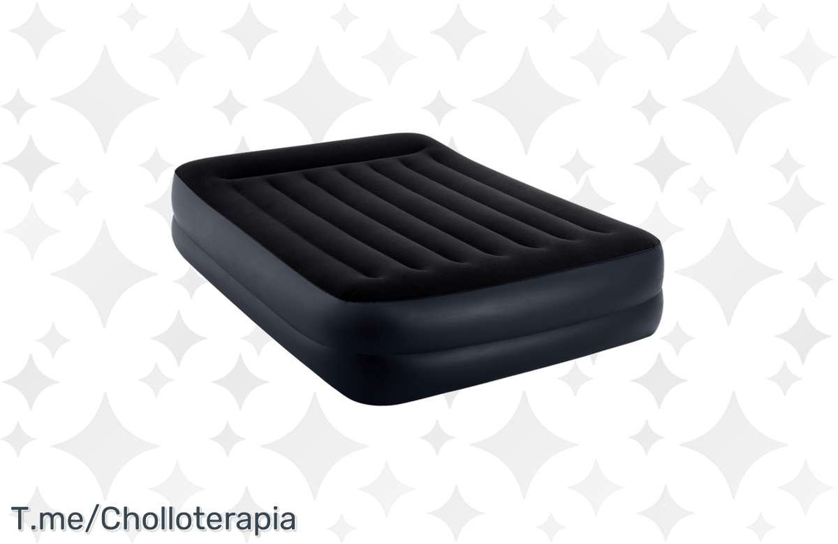 ¡Aprovecha el descuento en el colchón hinchable INTEX Dura-Beam Plus!