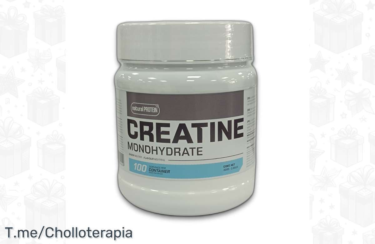 ¡Aprovecha esta súper oferta de creatina monohidrato y mejora tus entrenamientos ya!