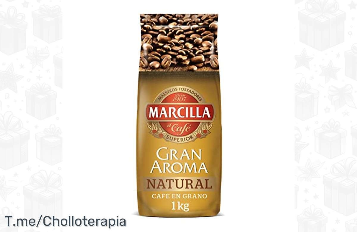 ¡Aprovecha la ganga del año con Marcilla Café Natural 1 kg!
