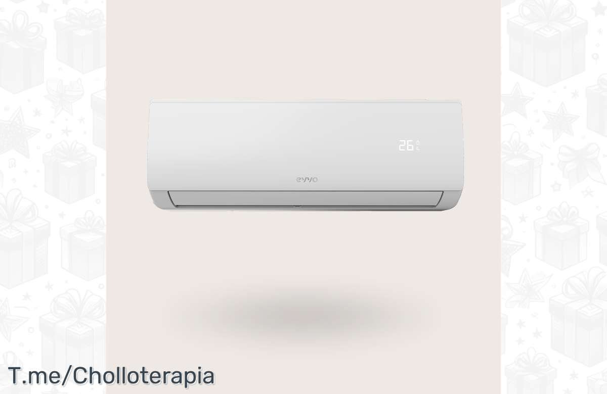 ¡Aprovecha la rebaja! Aire acondicionado Split Evvo Clima WiFi 1×1 ¡Corre y llévatelo ahora!