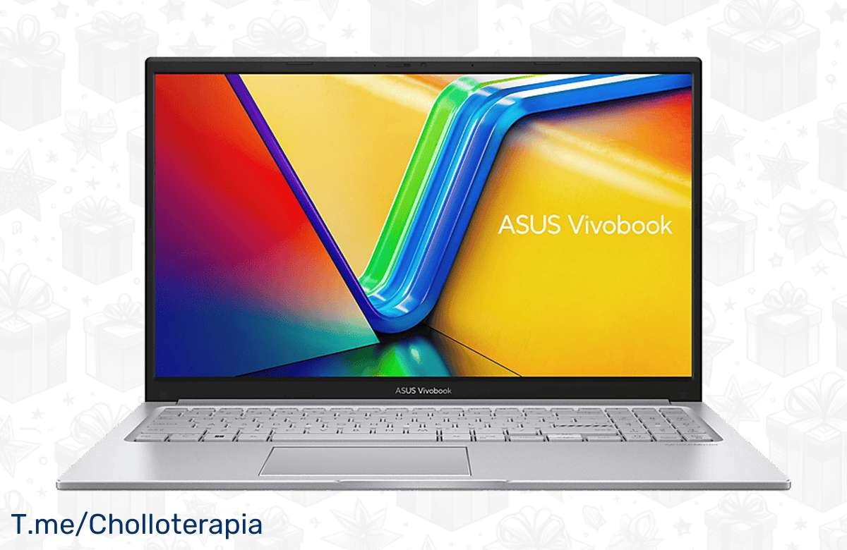 ¡Aprovecha ya! Portátil ASUS Vivobook 15 con i7, 16GB RAM y 512GB SSD ¡Imposible resistirse!