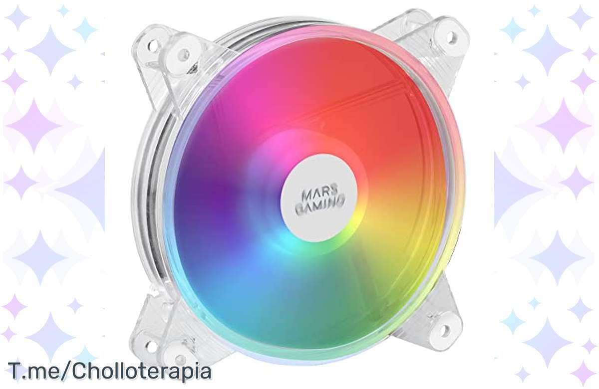 ¡Aprovecha ya! Potente ventilador de PC Mars Gaming a precio de chollo