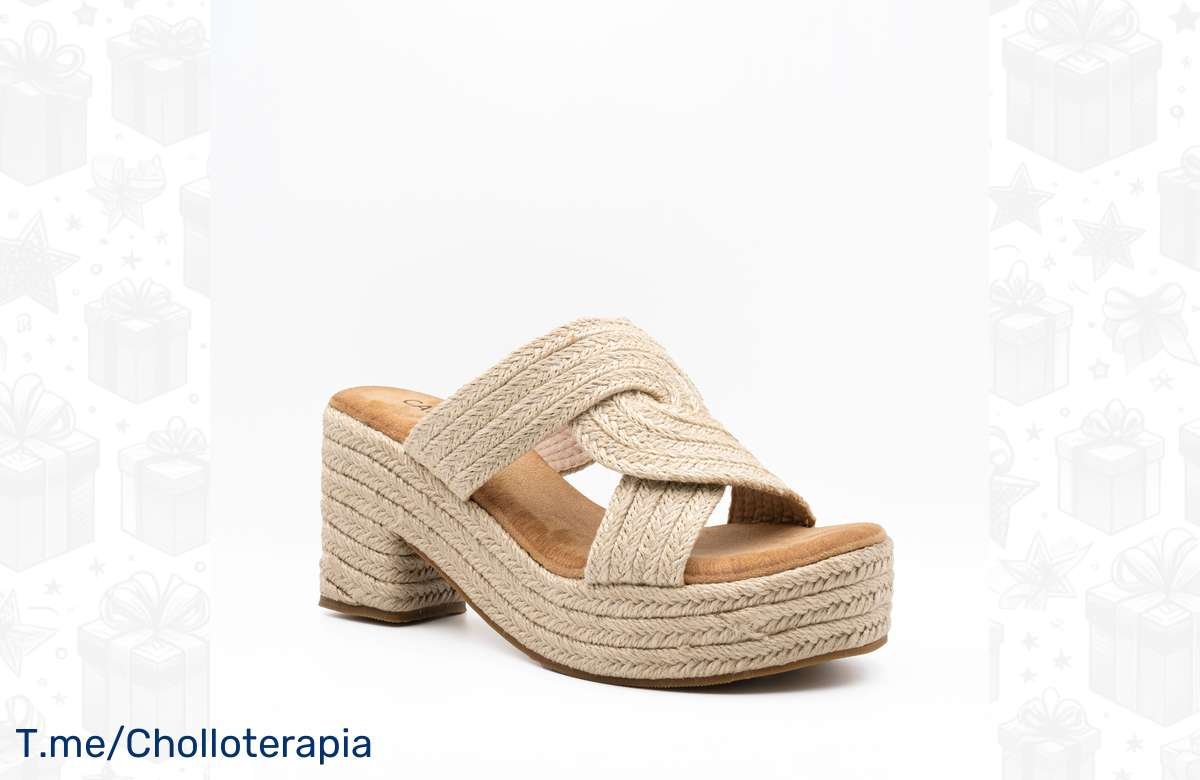 ¡Arrasa con estas sandalias de plataforma a precio de regalo! ¡Aprovecha ya!