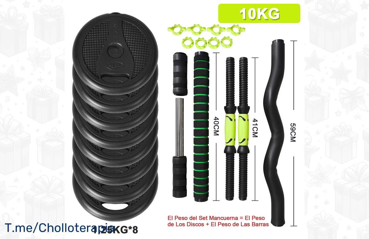 ¡Atrapa el Ofertón: Mancuernas 4 en 1 de Allinlife!