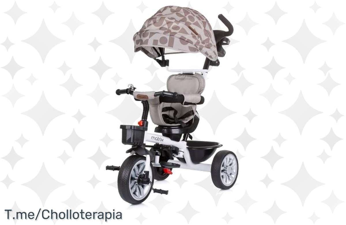 ¡Atrapa ya el Triciclo evolutivo Chipolino con asiento giratorio a precio mínimo!