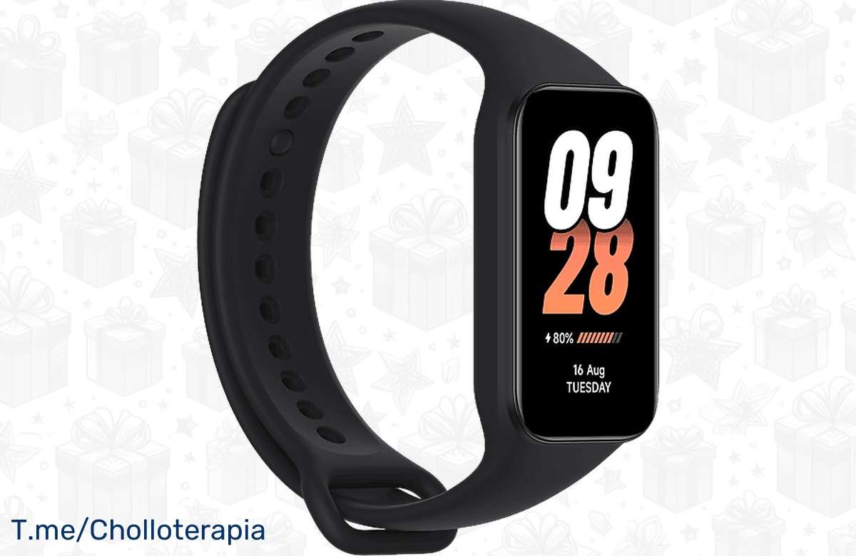 ¡Baja de peso y mejora tu salud! Xiaomi Band 8 Active con monitor cardiaco y de sueño, ¡descuento loco!