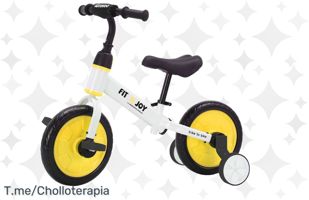 ¡Bicicleta de Entrenamiento para Niños y Niñas: Aprende a pedalear desde chiquitos!