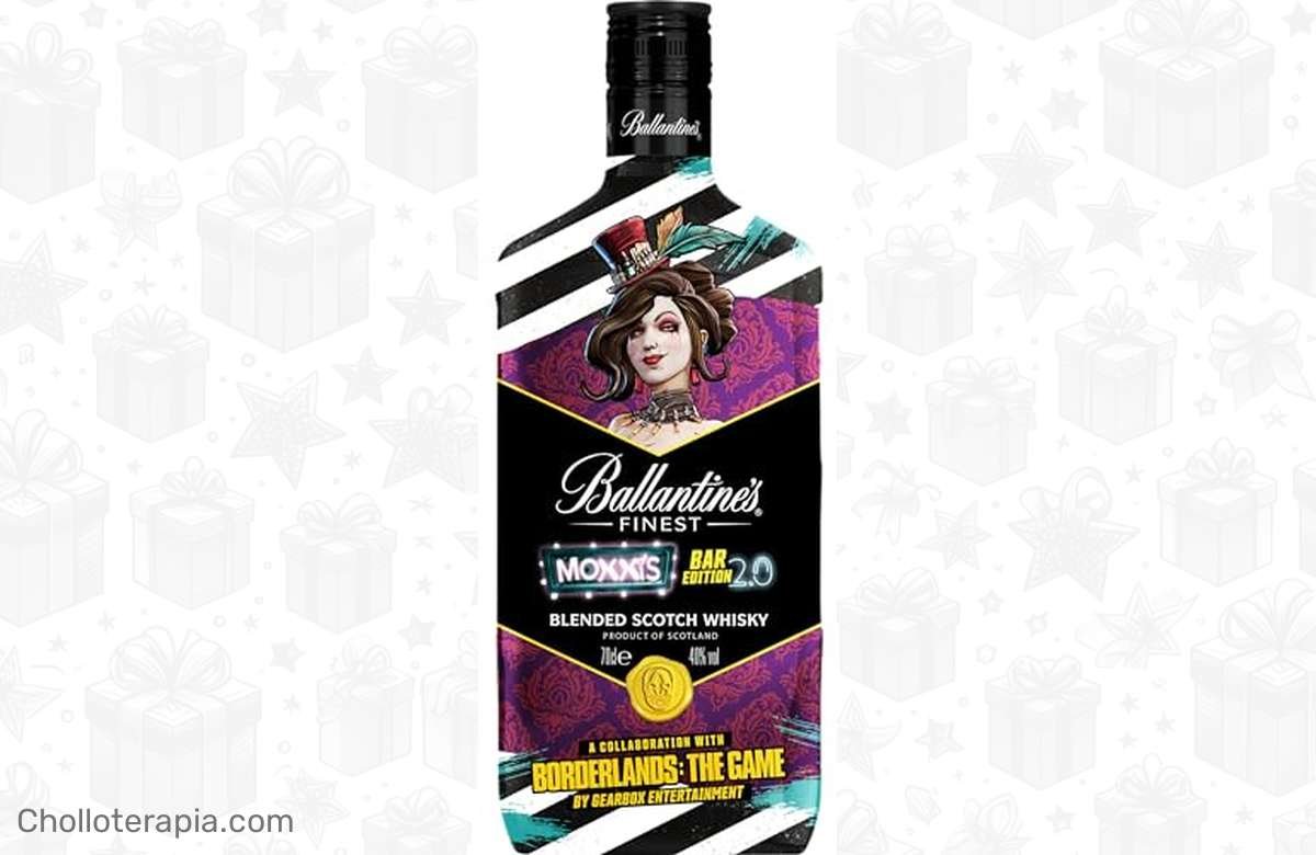 ¡Chollo de Ballantine’s Borderlands Moxxi’s Bar Edition 2.0 – Whisky escocés de mezcla! ¡Aprovecha ya!