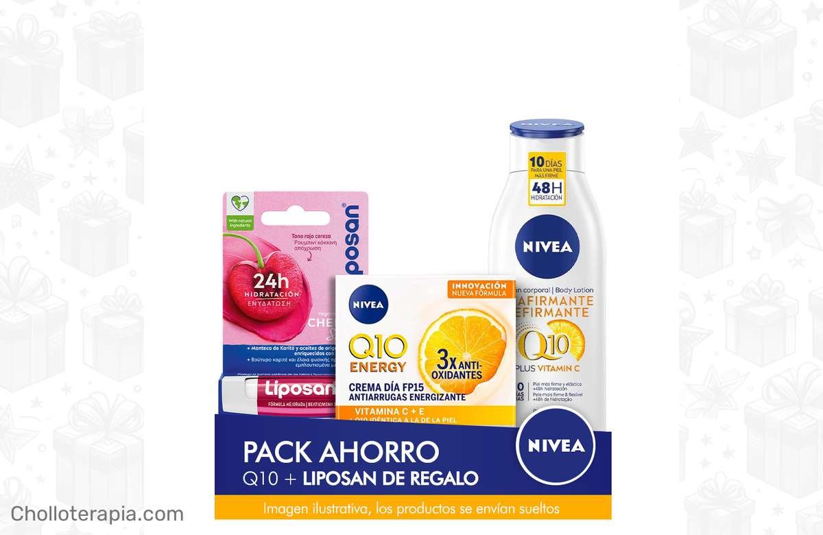 ¡Consigue el pack Nivea Q10 y llévate un regalo sorpresa! ¡Corre antes de que se agote!