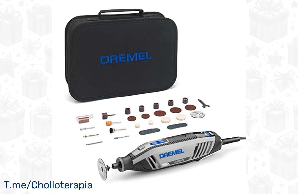¡Consigue la Dremel 4250 al mejor precio! Potencia de 175 W para tus proyectos. ¡No dejes pasar esta oportunidad!
