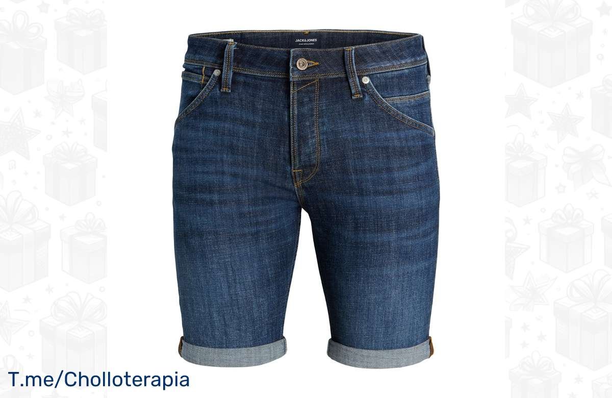 ¡Consigue tu Jack & Jones corto vaquero ahora a precio de locura! ¡No te lo pierdas!