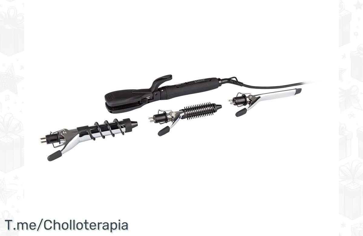 ¡Consigue tu Moldeador Multifuncional Rita Ora 25 W y dale un giro a tu estilo!