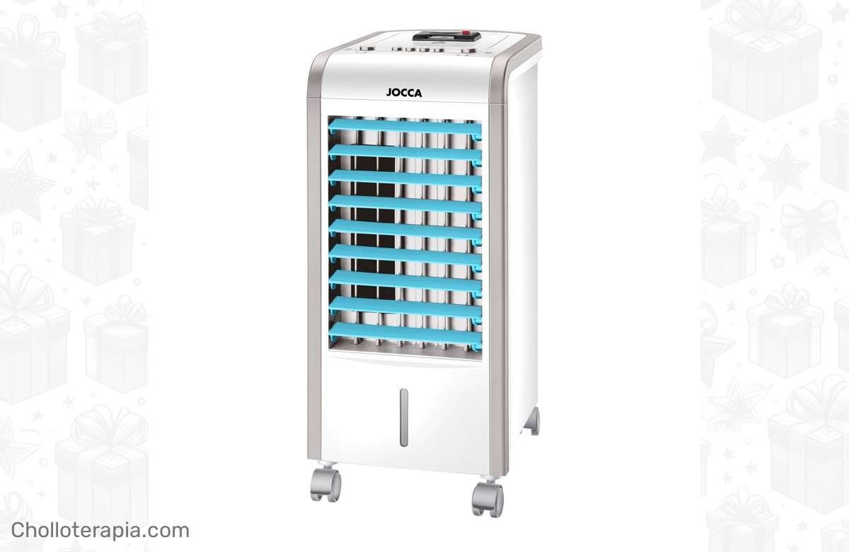 ¡Consigue tu aire fresco y tranquilo sin mosquitos con el Ventilador Jocca portátil! ¡No te lo pierdas!