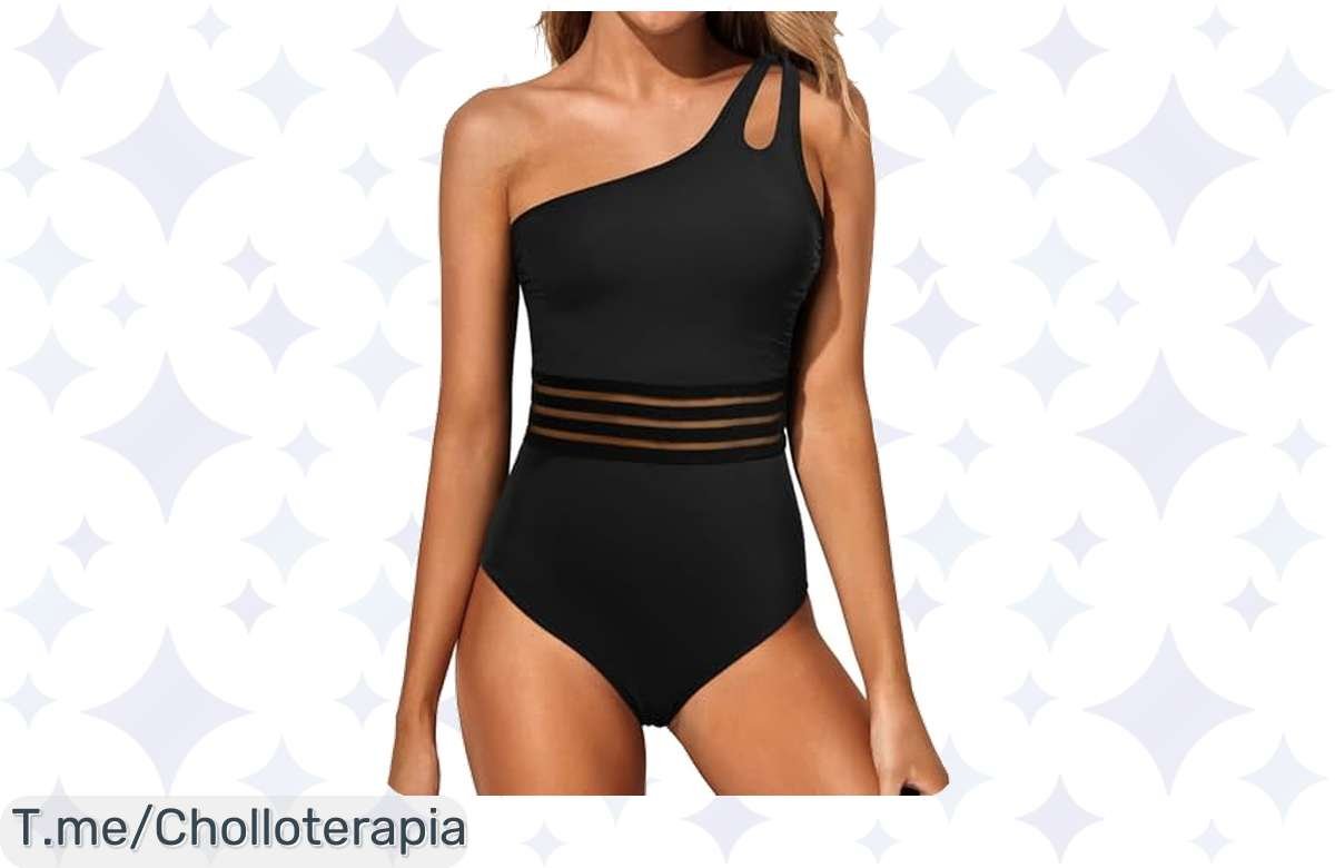 ¡Consigue tu bañador de una pieza al 50% de descuento y luce cuerpo de verano!