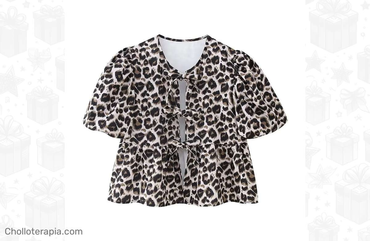 ¡Consigue tu blusa de leopardo al mejor precio! ¡No te quedes sin ella!