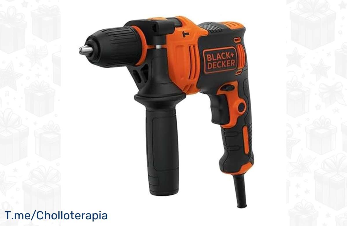 ¡Consigue ya tu Taladro Percutor BLACK+DECKER BEH710K y haz realidad tus proyectos!