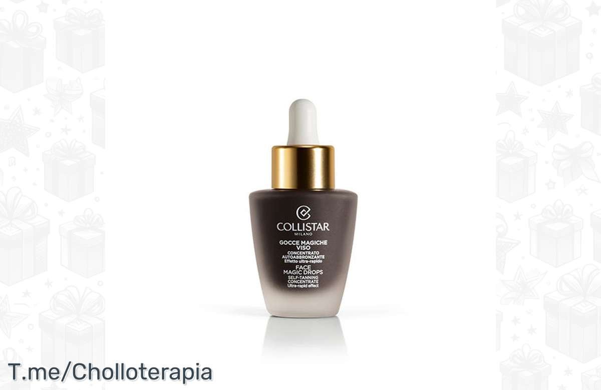 ¡Conviértete en una diosa del sol con estas gotas autobronceadoras de Collistar!