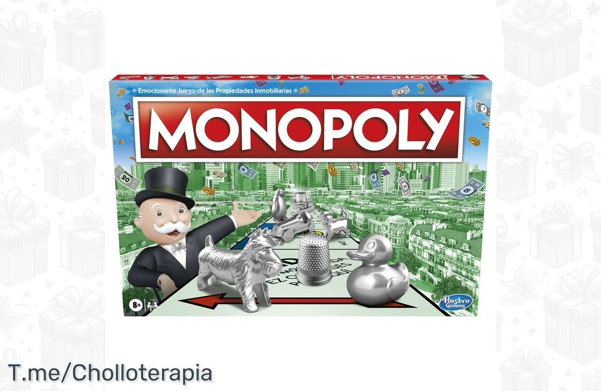¡Descubre el Monopoly español con un descuento increíble!