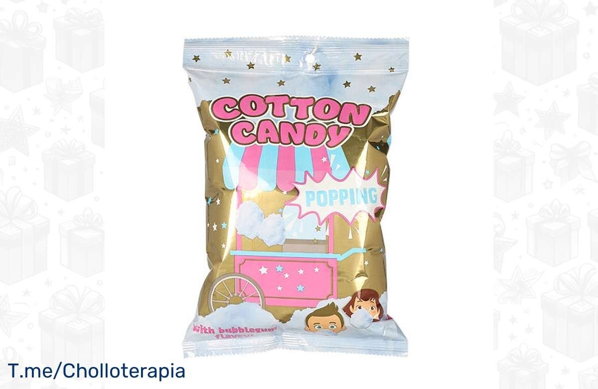 ¡Descubre el sabor irresistible del algodón de azúcar popping de Becky’s y endúlzate la vida!