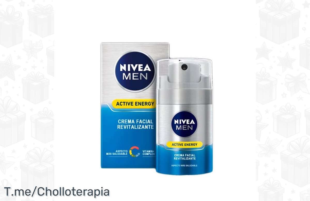 ¡Descubre el secreto para una piel radiante con Nivea Men Active Energy!