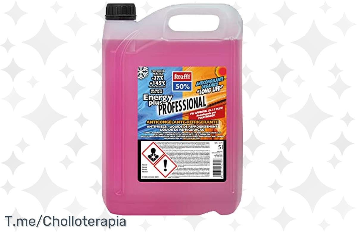 ¡Descuento Increíble en el Anticongelante Violeta Krafft para tu Coche!