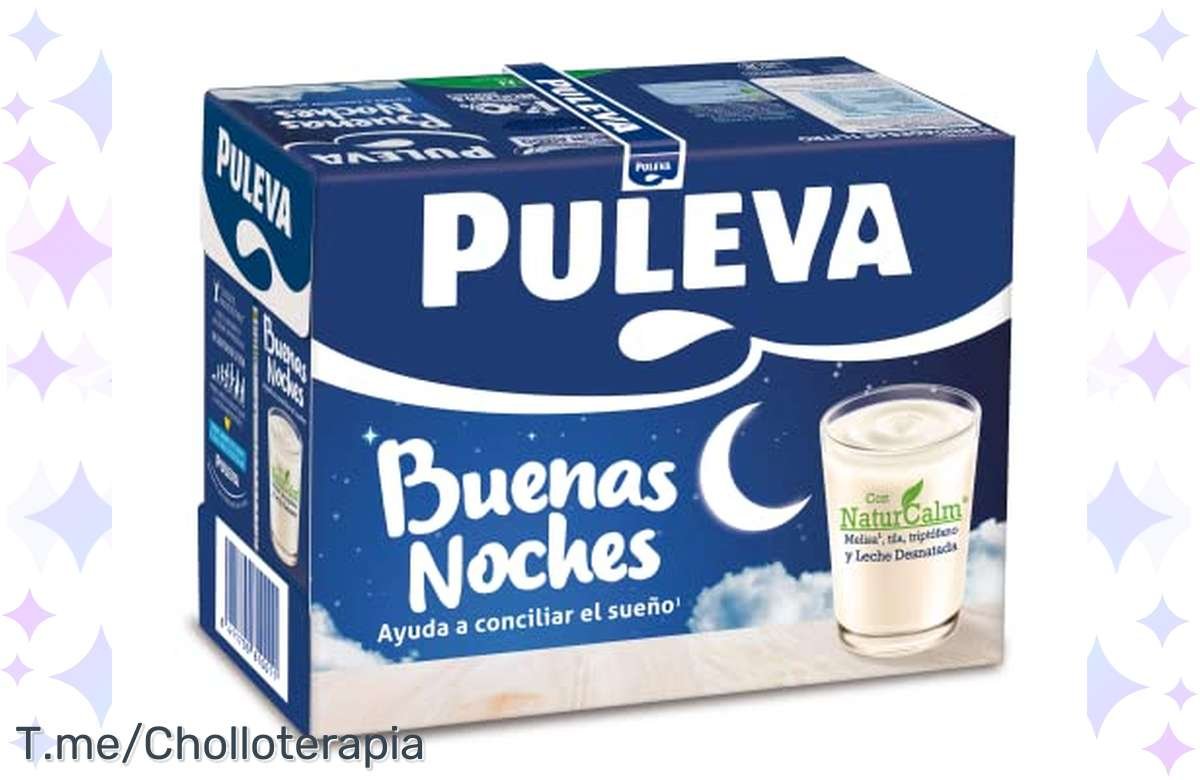 ¡Descuento brutal en la leche Puleva Buenas Noches! ¡No dejes escapar esta oportunidad para un descanso insuperable!