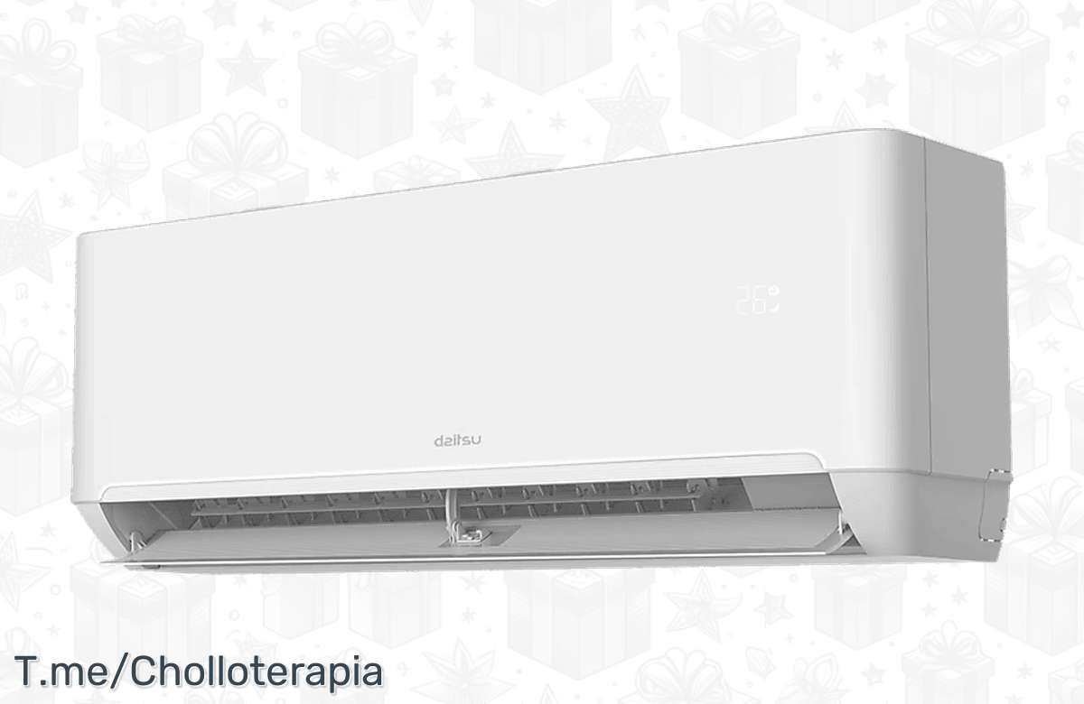 ¡Descuento de locura! Aire acondicionado Daitsu Artic 12KTP: Control WiFi y Modo Noche ¡Compra ya!