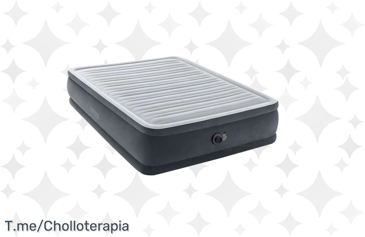 ¡Descuento de locura en colchón hinchable INTEX Comfort Plush! ¡No dejes pasar esta oportunidad!