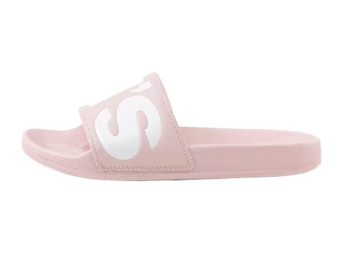 ¡Descuento exclusivo! Chanclas Levi’s rosa a mitad de precio