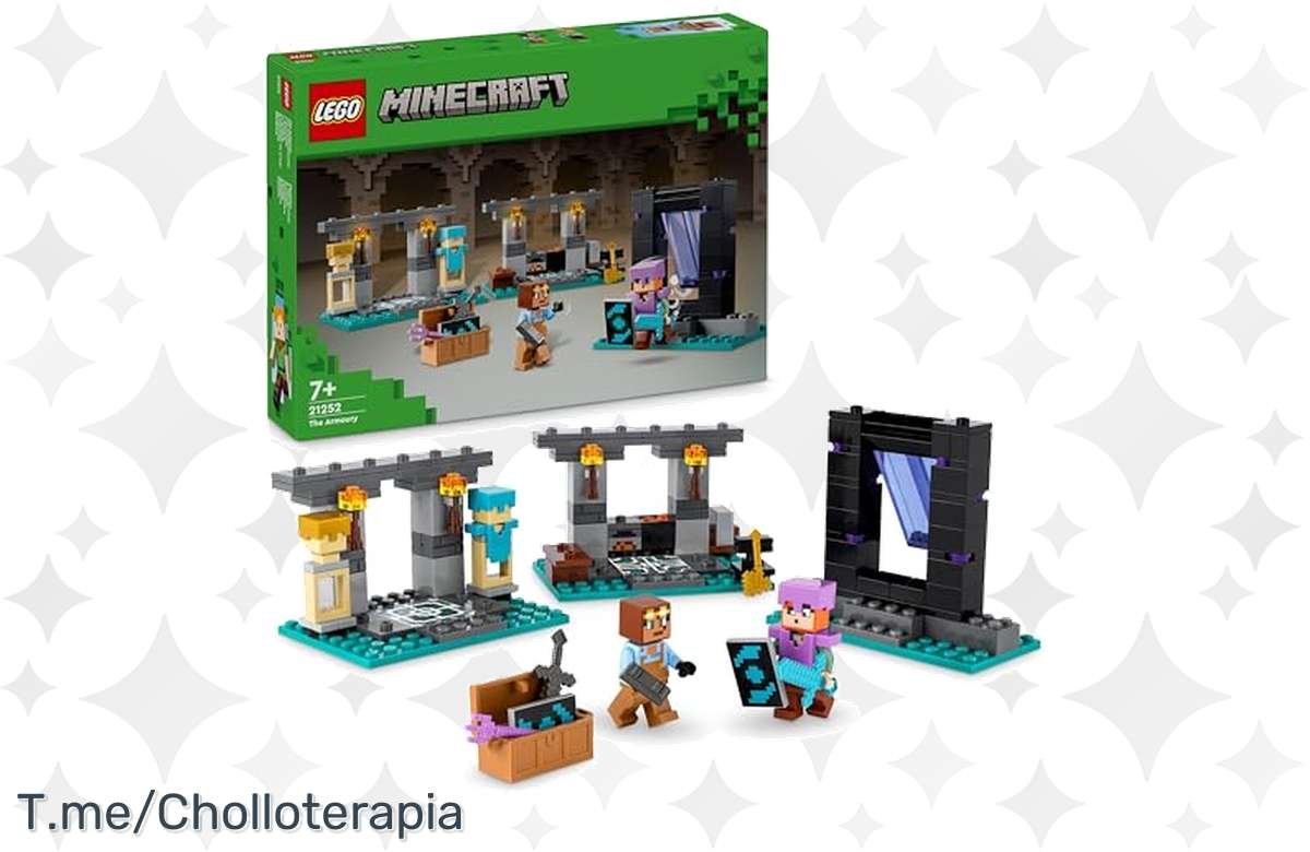 ¡Descuento exclusivo en Lego Minecraft para armar tu propia aventura!