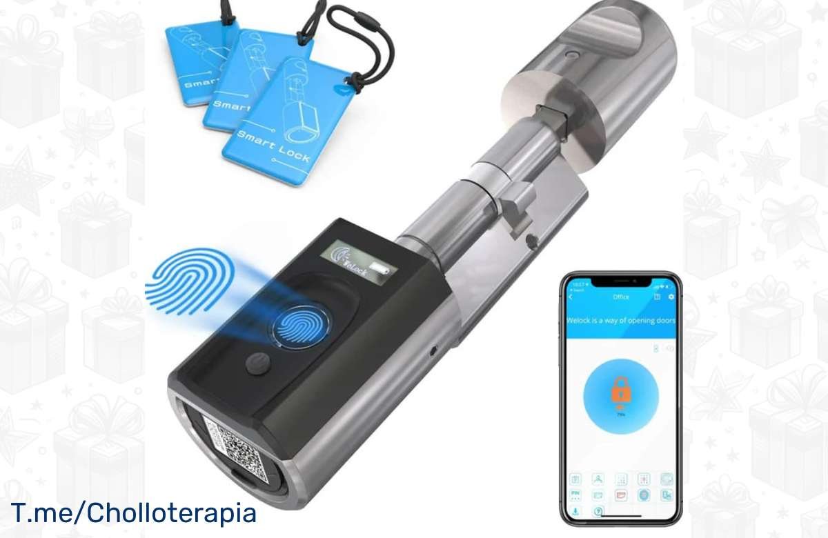 ¡Descuento exclusivo en la cerradura inteligente Welock Touch41! ¡No te quedes sin la tuya!