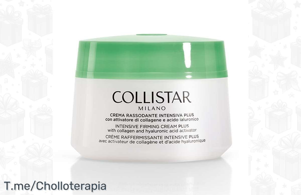 ¡Descuento explosivo en Crema Reafirmante Collistar! ¡Piel firme al instante!