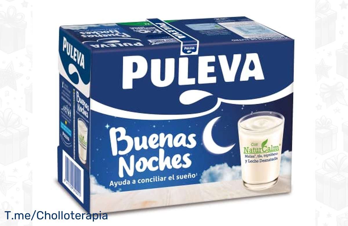 ¡Descuento increíble en Leche Buenas Noches Pack 6 x 1L de Puleva! ¡Corre a por el tuyo!