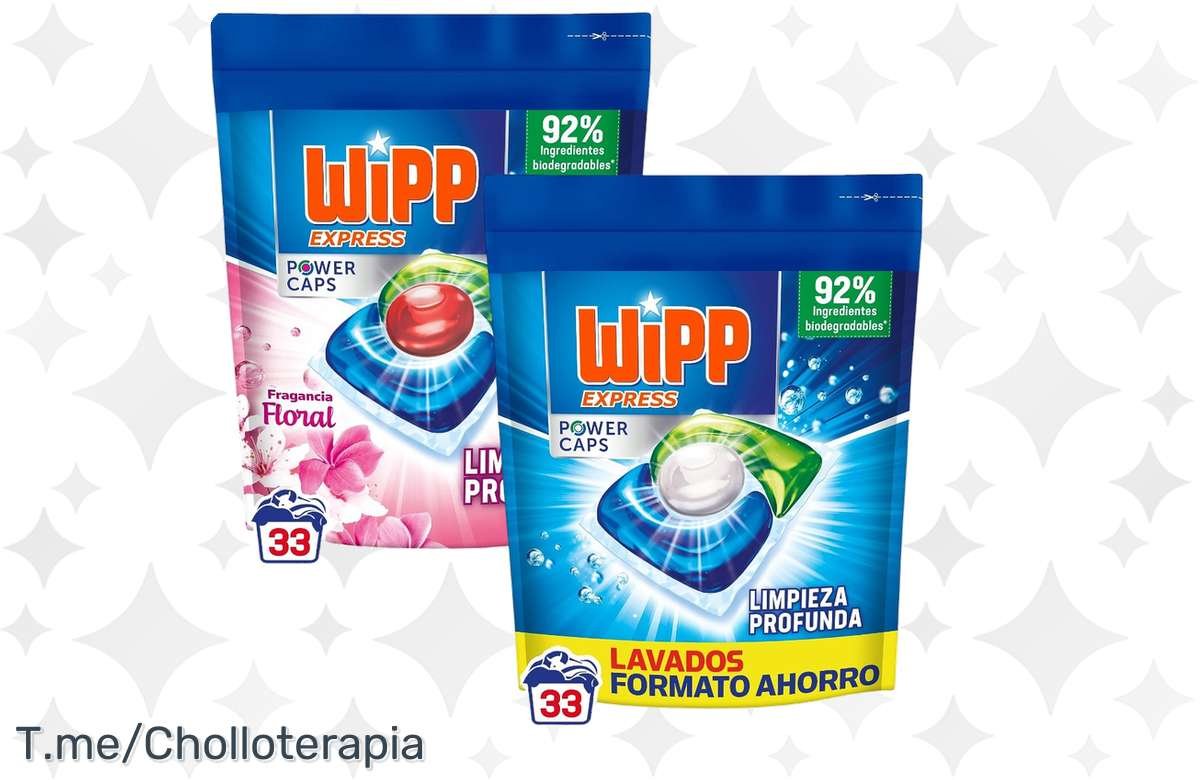 ¡Descuento increíble en Wipp Express Power Caps! ¡Compre ahora y ahorre en su compra de 33+33 lavados!