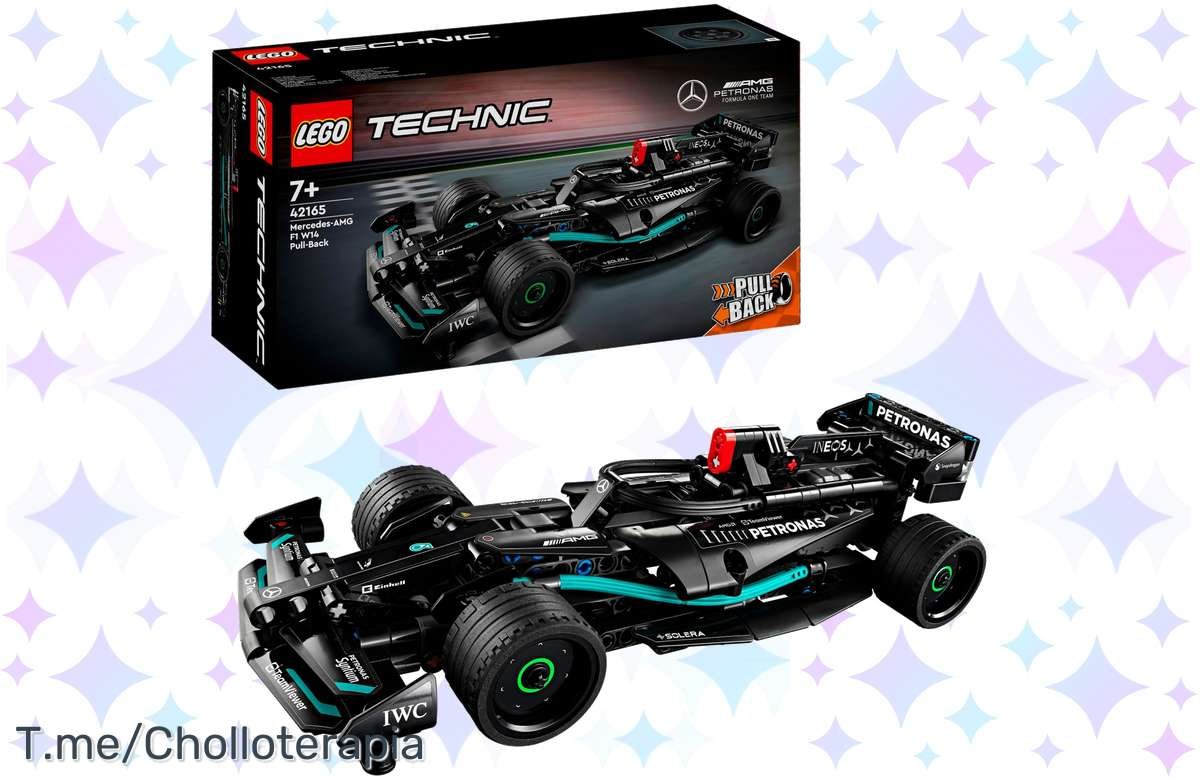 ¡Descuento increíble en maqueta LEGO Mercedes-AMG Performance Pull-Back!