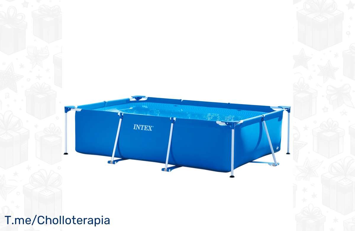 ¡Disfruta del verano con tu piscina familiar lista en 30 minutos!