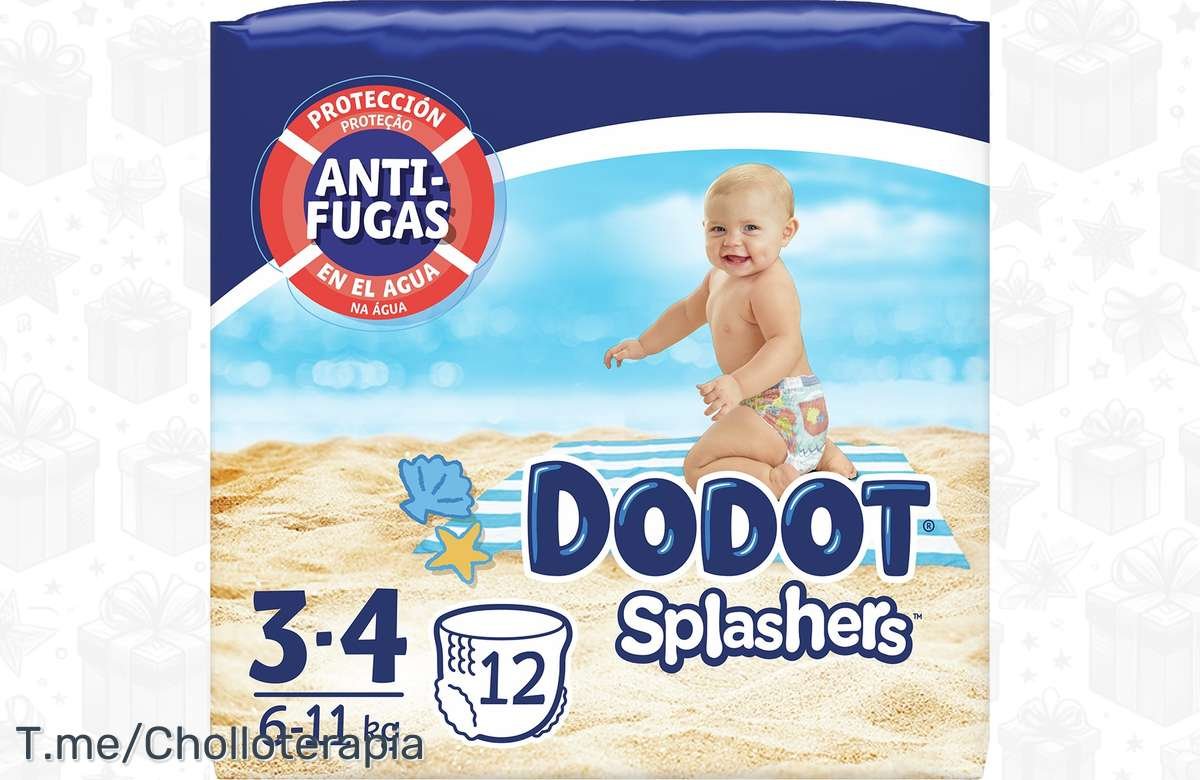 ¡Dodot Splashers baratos para tu bebé! ¡Compra ya!