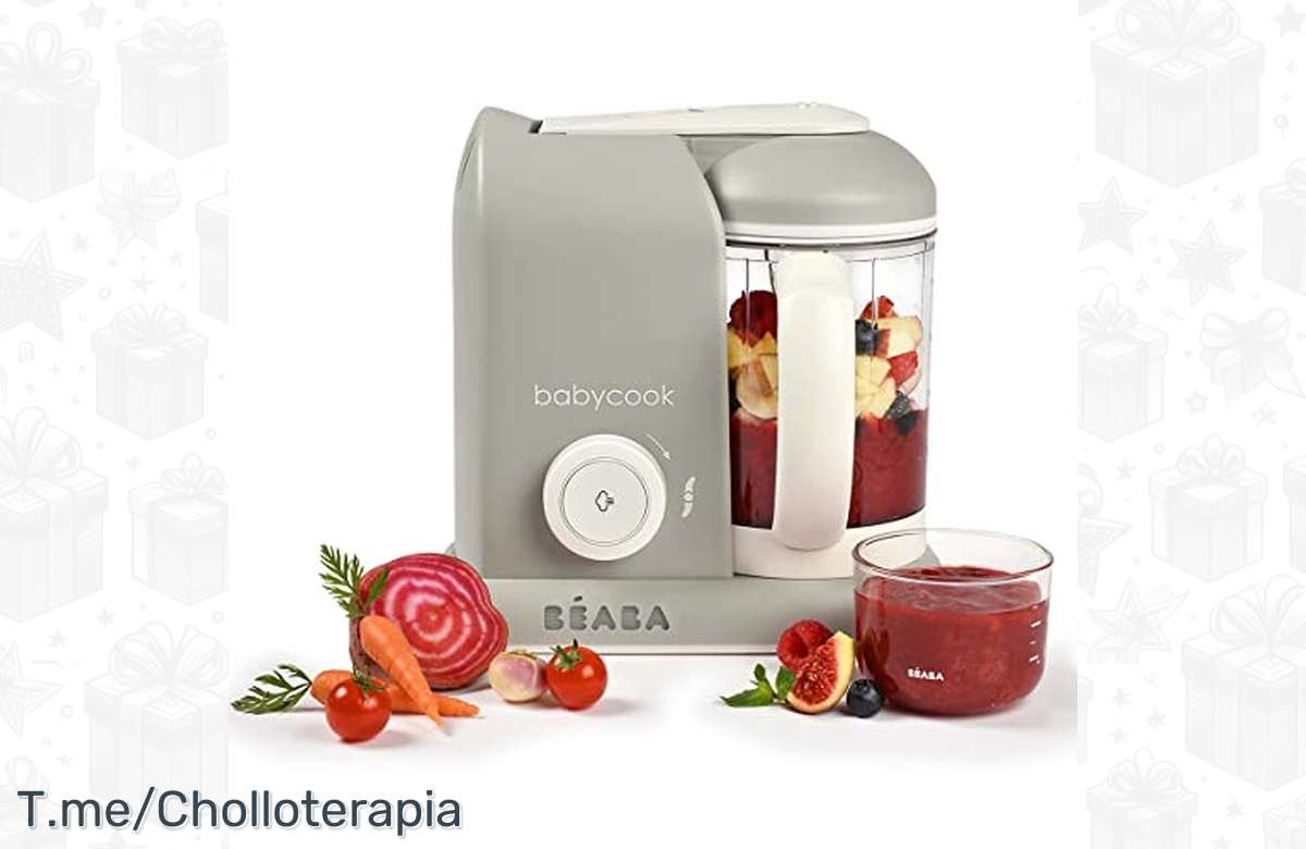 ¡Haz felices a tus pequeños con el BÉABA Babycook Solo!