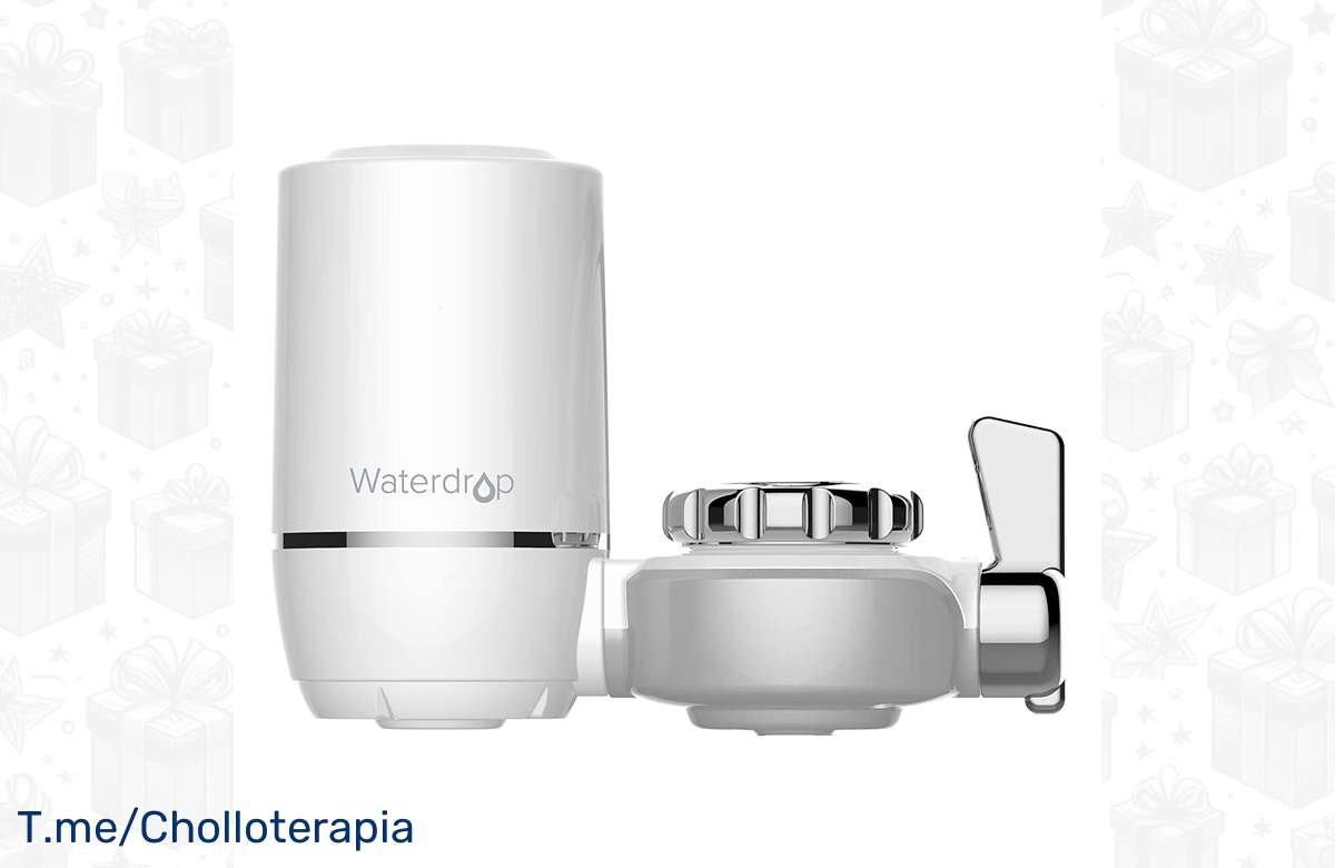 ¡Hazte con el Waterdrop Filtro de Agua WD-FC-01 y olvídate del agua sucia!