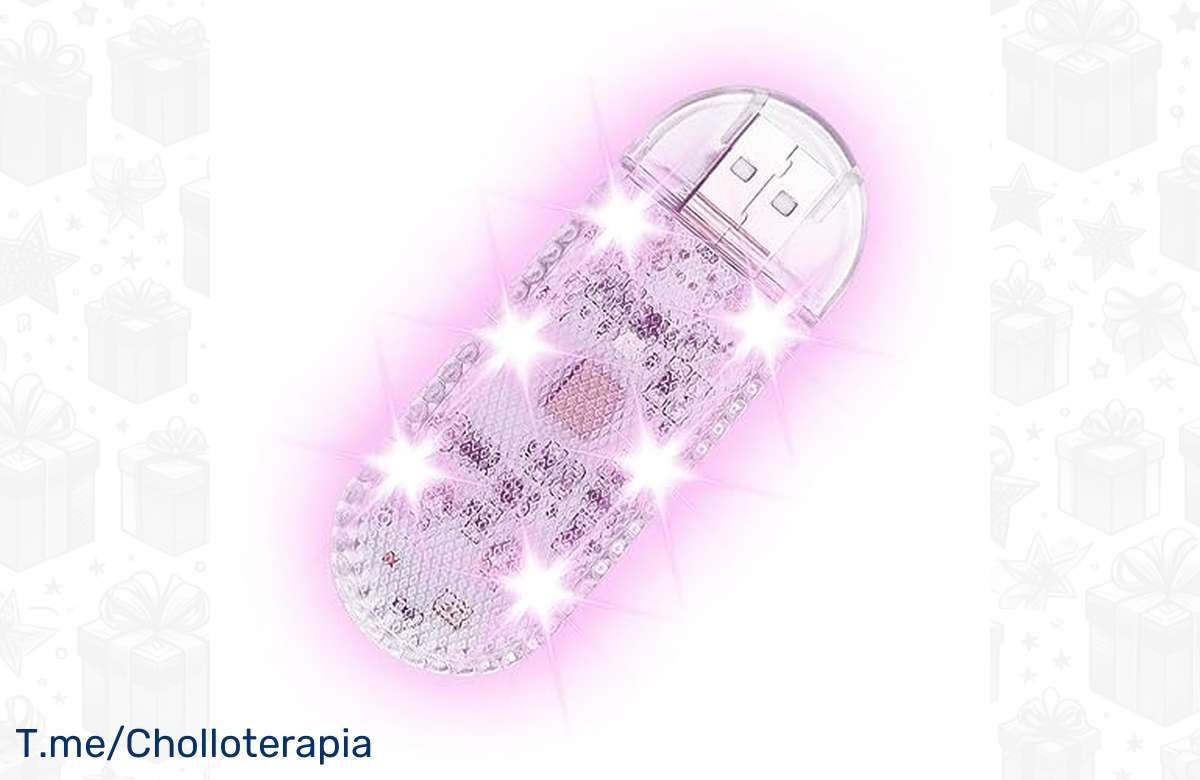 ¡Ilumina tu vida con luz ambiental LED USB para tu coche y más!