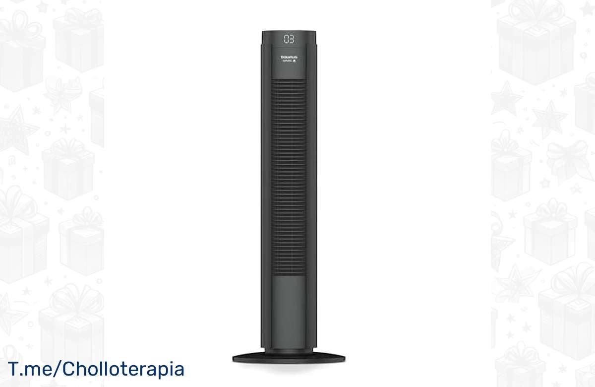 ¡Increíble descuento! Ventilador de torre digital extra alto con control remoto.