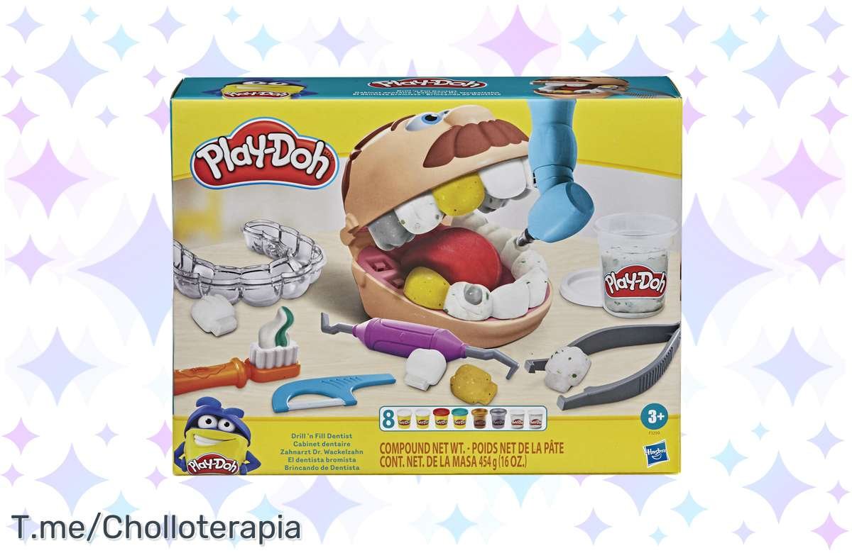 ¡Increíble descuento en el set de Play-Doh del dentista bromista!
