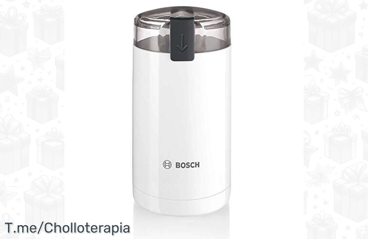 ¡Increíble descuento en molinillo de café eléctrico Bosch! ¡No te lo pierdas, corre a comprarlo!