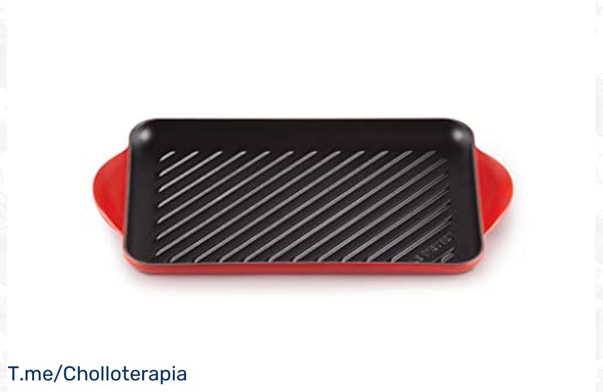 ¡Increíble descuento en parrilla Le Creuset, no te quedes sin la tuya!