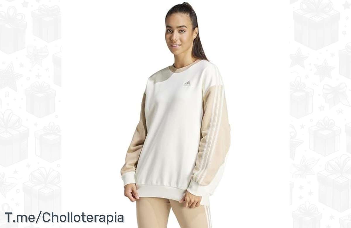 ¡Increíble descuento en sudadera adidas Essentials 3-Stripes! ¡Corre que vuelan!