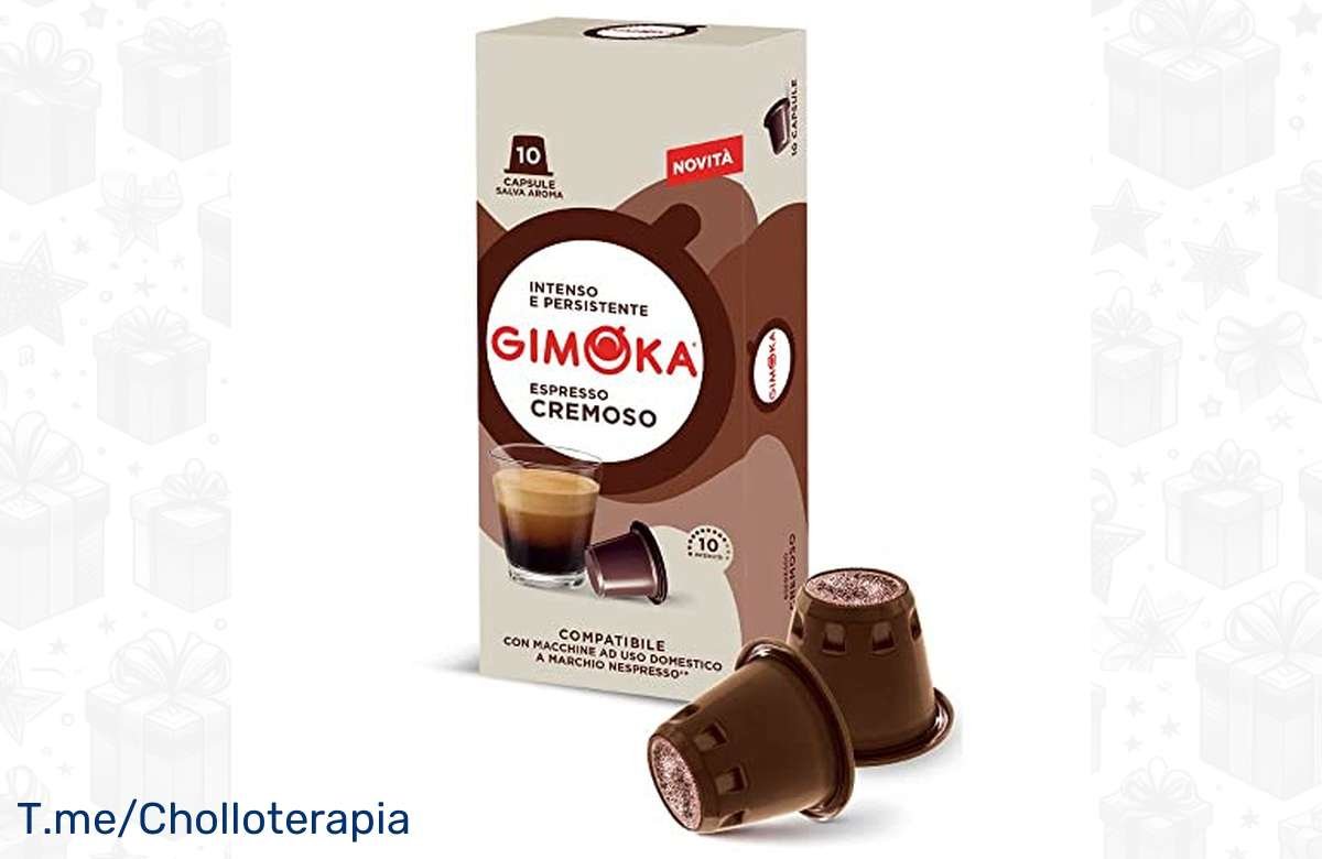 ¡Increíble oferta! 100 cápsulas de café Nespresso Gimoka, Made in Italy. ¡No te lo pierdas!