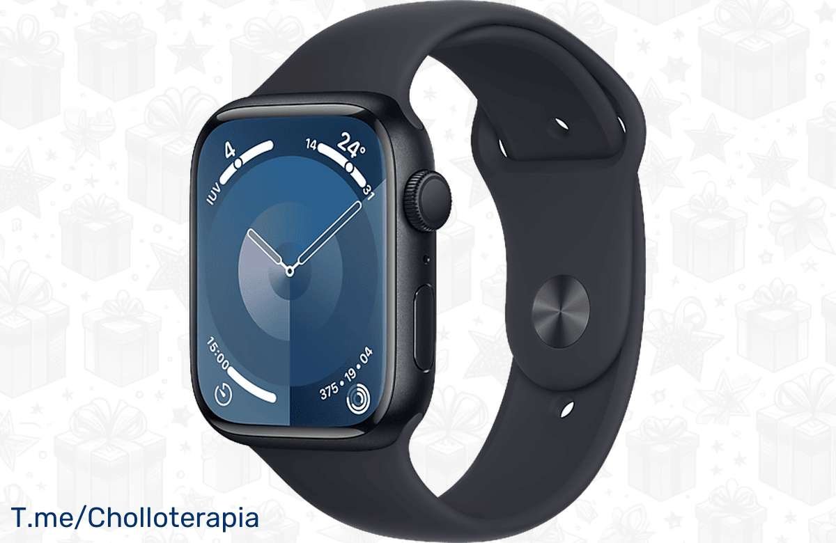 ¡Increíble oferta! Apple Watch Series 9 con GPS y gesto de doble toque. ¡Hazte con el tuyo ya!